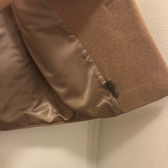 Calvin Klein Tan Sport Coat Elegant Wool Blend Blazer - Picture 8 of 13